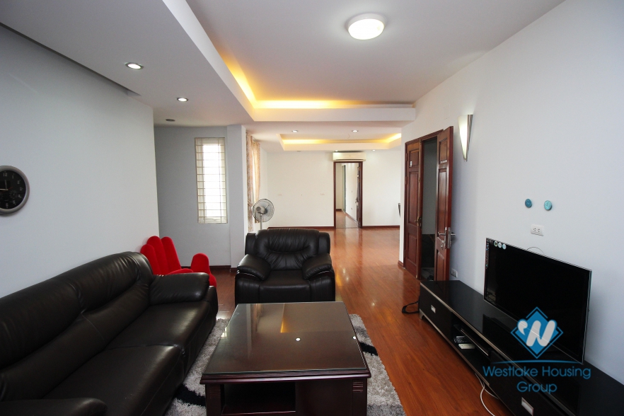 Spacious, good quality apartment for rent in Ba Dinh, Hanoi